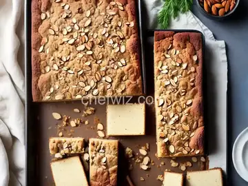 Almond Rhubarb Coffee Cake