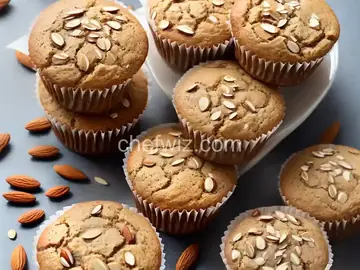 Almond and Oat Fiber Muffins