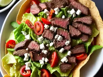 Almost-Famous Steak Taco Salad