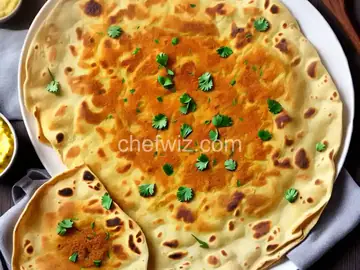 Aloo Paratha With Spiced Potato Filling Recipe