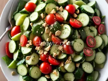 Amazing Cucumber Basil Salad