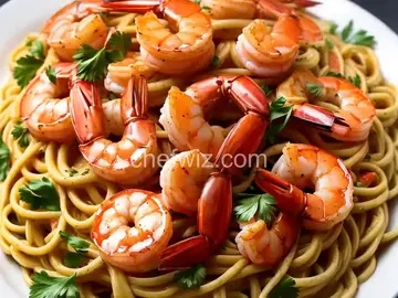 Amazing Shrimp and Langostino Lobster Linguine