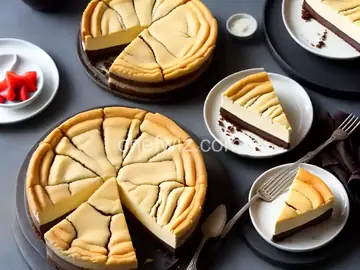 Amy's Marvelous Marbled Cheesecake