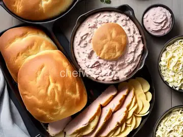 Anne's Hot Ham and Swiss Dip