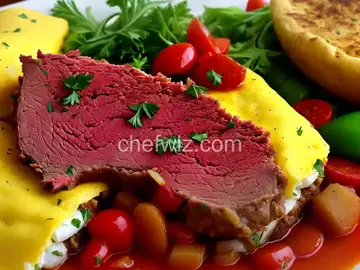 Anthony's Corned Beef and Hash Omelet
