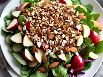 Apple Almond Crunch Salad