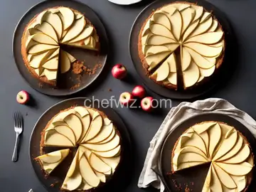 Apple Bavarian Torte