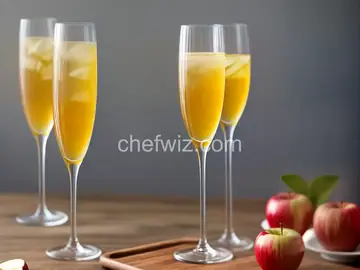 Apple Champagne Cocktail