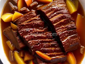 Apple Cider Braised Brisket