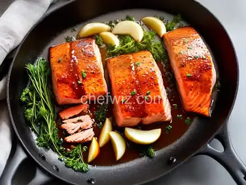 Apple Cider-Glazed Salmon