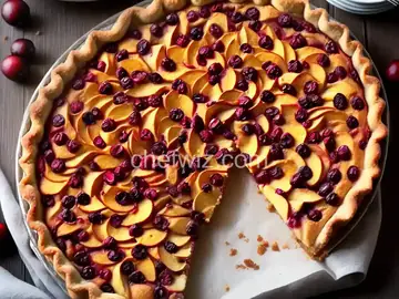 Apple-Cranberry Tart
