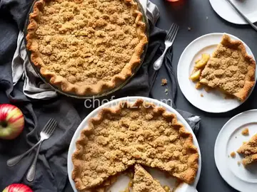 Apple Crumb Pie