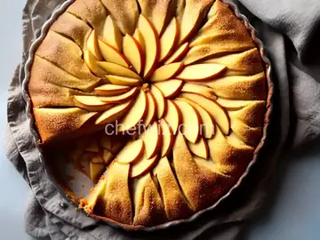 Apple Frangipane Cake