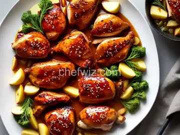 Apple Honey Glazed Chicken