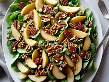 Apple, Pear and Walnut Salad
