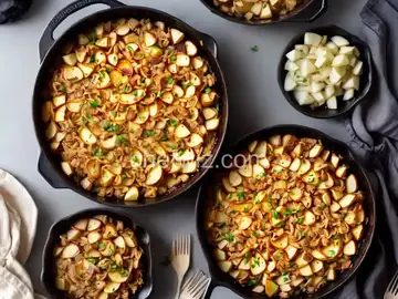 Apple, Potato and Onion Hash