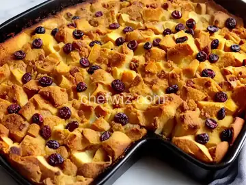 Apple Raisin French Toast Strata