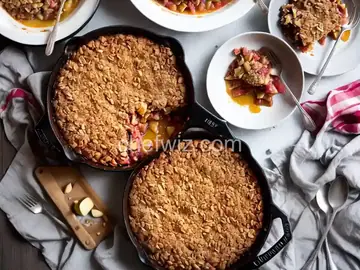 Apple Rhubarb Crisp