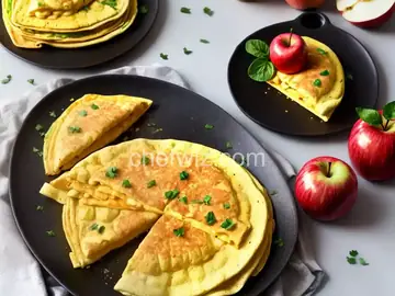 Apple Style Omelets