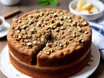 Apple Walnut Cake