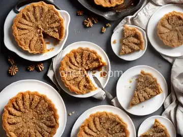 Apple Walnut Canadian Butter Tarts