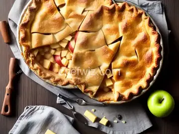 Apple and Cheese Pie