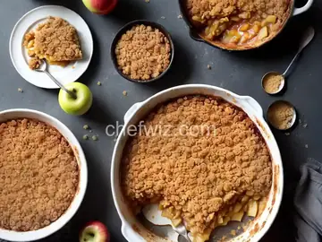 Apple and Pear Crumble