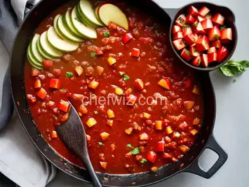Apple and Tomato Chutney