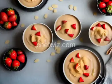 Applesauce with Strawberries