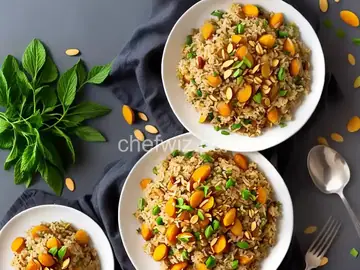 Apricot Almond Pilaf