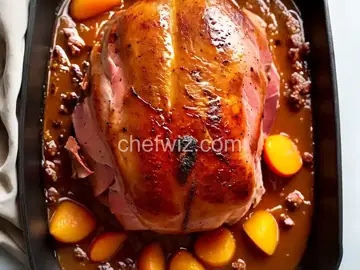Apricot Glazed Ham