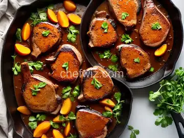 Apricot-Glazed Pork Chops