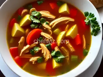 Aquadito (Peruvian Chicken Soup)