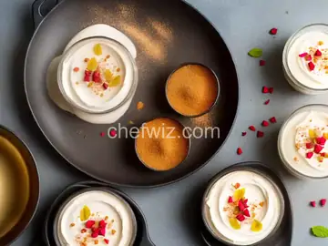 Arabian Rose Water Pudding (Muhalbiyah)