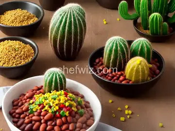 Arizona Cactus and Beans