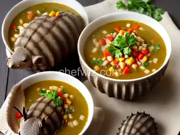 Armadillo soup