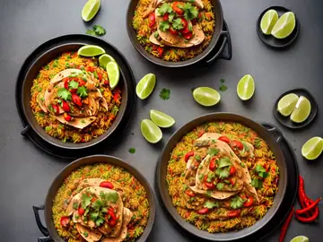 Arroz con Pollo (Peruvian Style)
