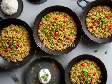 Arroz con habichuelas (Arroz junto)