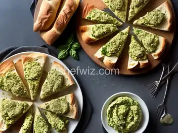 Artichoke Pesto on Ciabatta