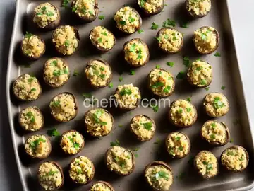 Artichoke Stuffed Mushrooms