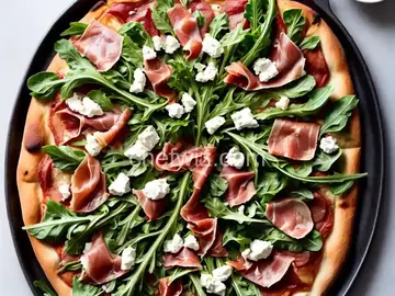Arugula-Prosciutto Pizza