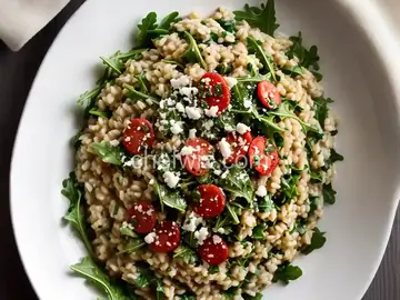 Arugula Risotto