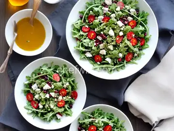Arugula Salad and Ultimate Vinaigrette