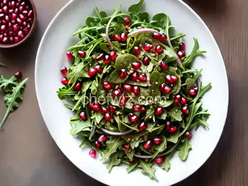 Arugula Salad with Pomegranate Molasses