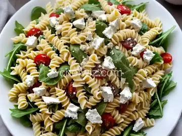 Arugula and Goat Cheese Pasta Salad