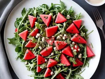 Arugula and Watermelon Salad