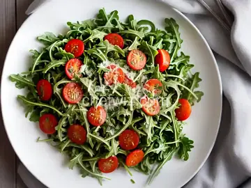 Arugula with Parmesan
