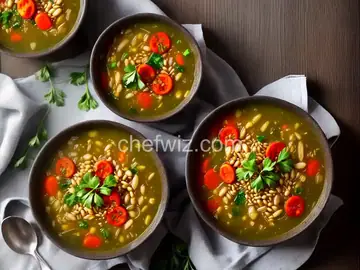 Ash-e-jow (Iranian/Persian Barley Soup)