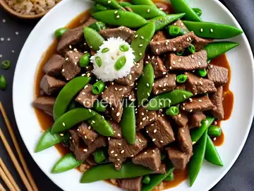 Asian Beef with Snow Peas
