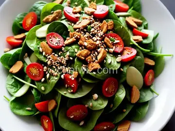 Asian-Inspired Spinach Salad